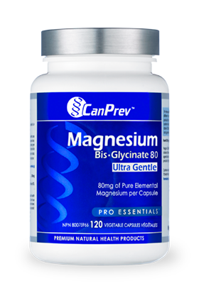 Magnesium Bis-Glycinate 80 Ultra Gentle - 120 VCaps